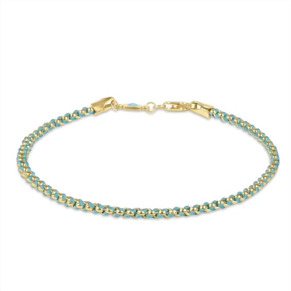 NEW ENEWTON women's hope together bracelet in turquoise